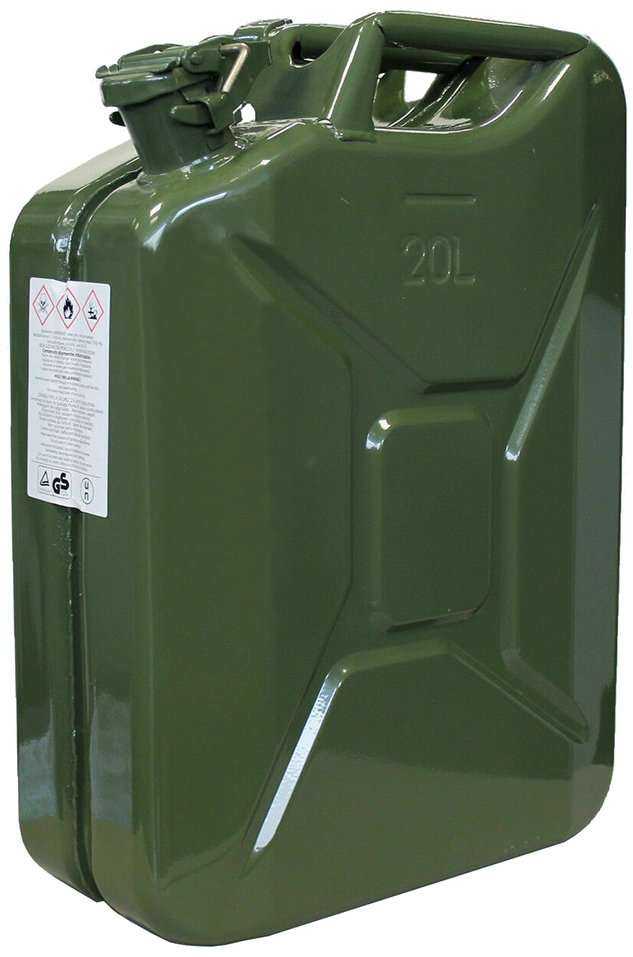 Sprehn benzindunk 'Jerry Can' metal 20ltr