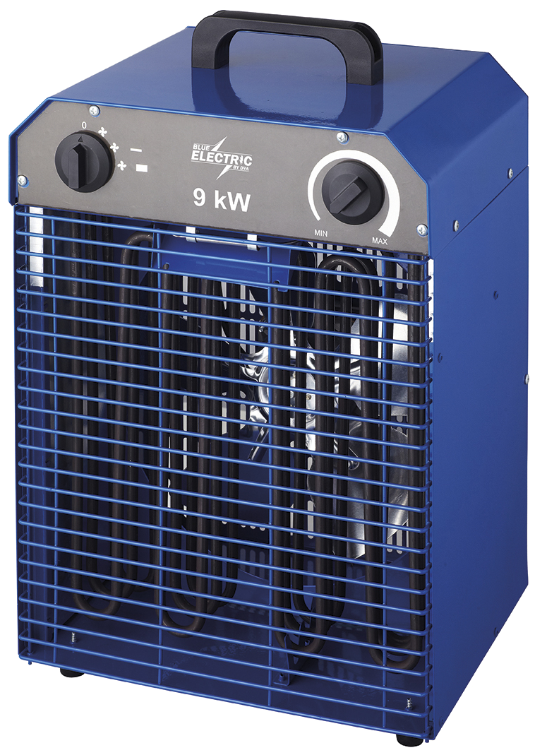Blue Electric varmeblæser IP24 9kW/400V