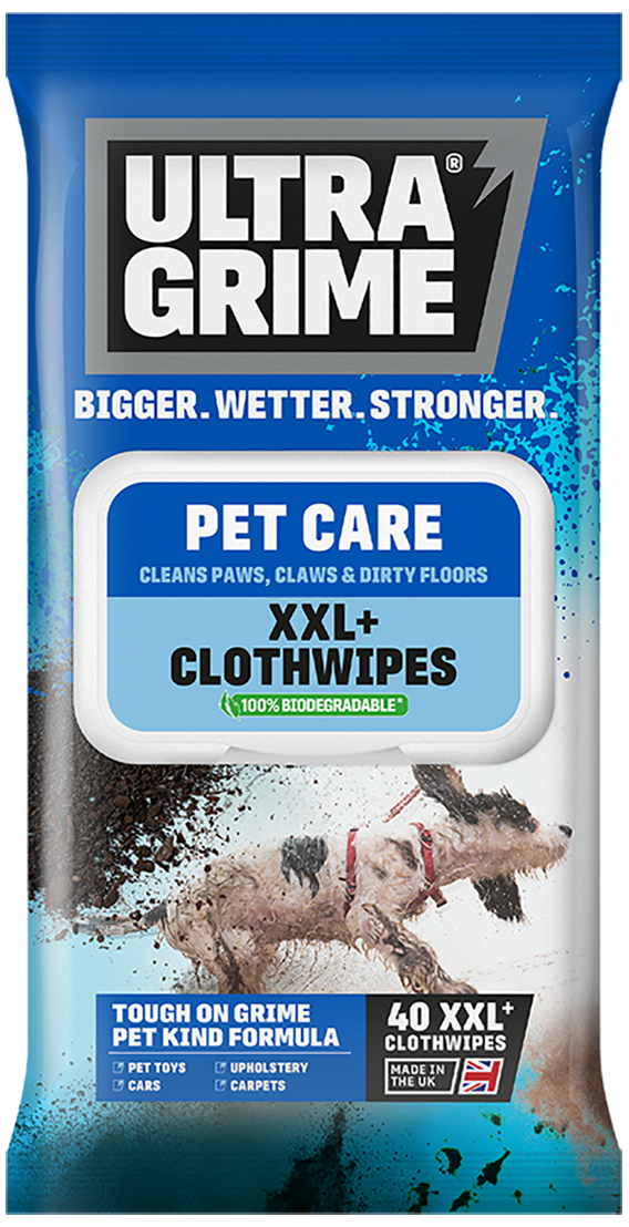 UltraGrime renseservietter Pet Care 38×25cm 40stk