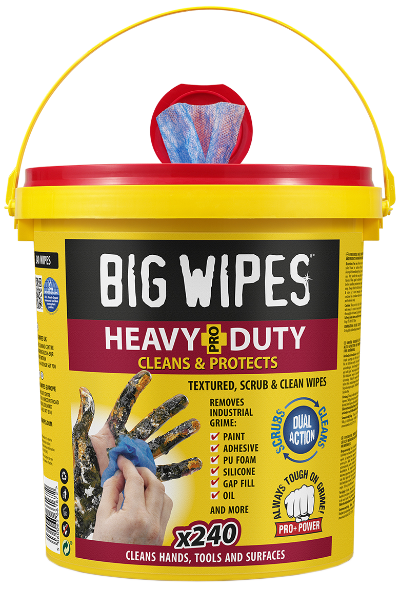 BigWipes renseservietter Heavy-Duty, 240stk