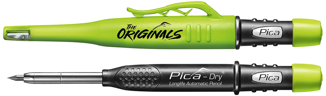 Pica Dry dybhulsmarkør med hylster, inkl. refill