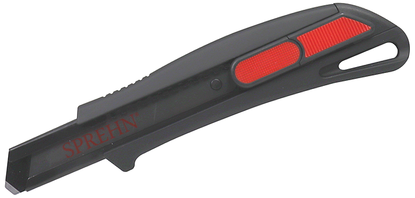 Sprehn hobbykniv f/18mm knæk-af blade, skydelås