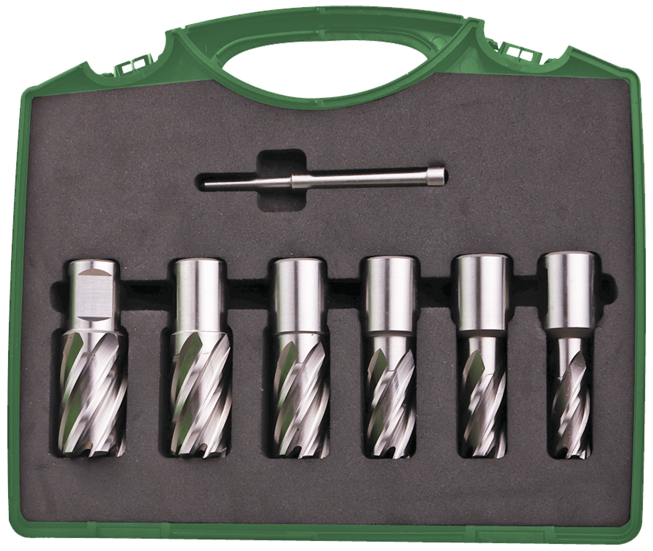 DJ TOOLS kerneborsæt HSS Weldon ø12-22×30mm, 6stk