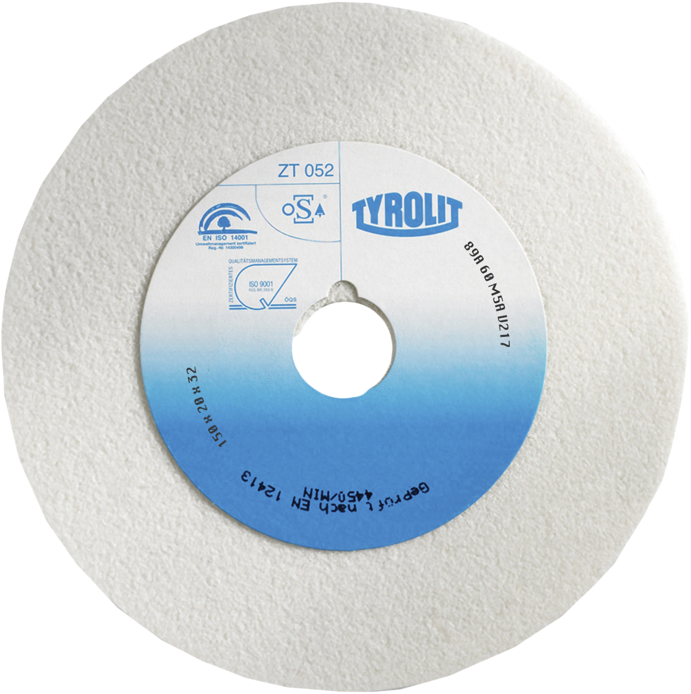 Slibeskive t/bænksliber F1 125×20×32 89A80M5AV217