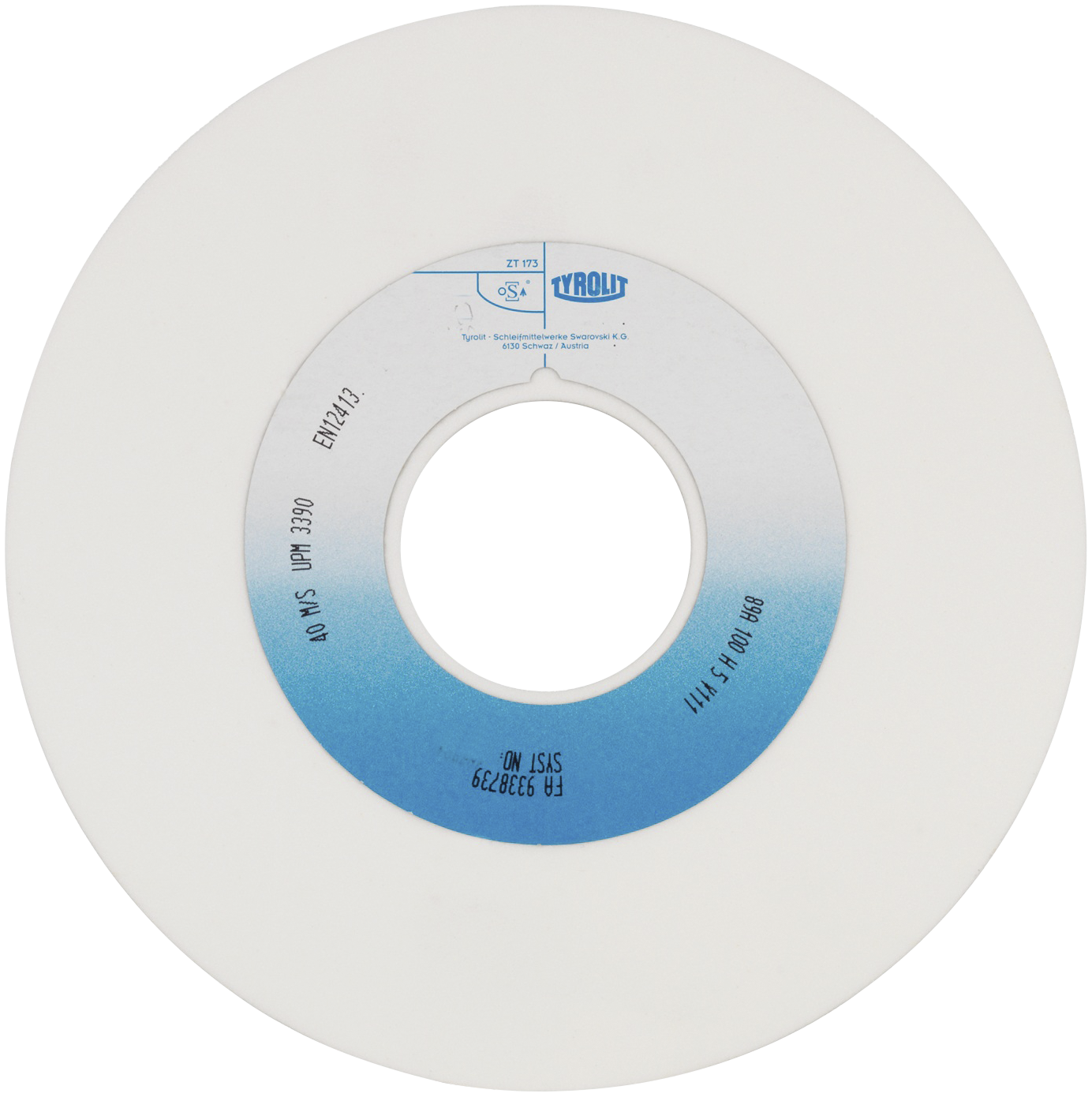 Slibeskive t/bænksliber F1 150×20×32 89A60K5AV217