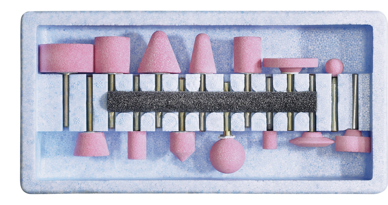 Slibestift sortiment ø6 14 dele