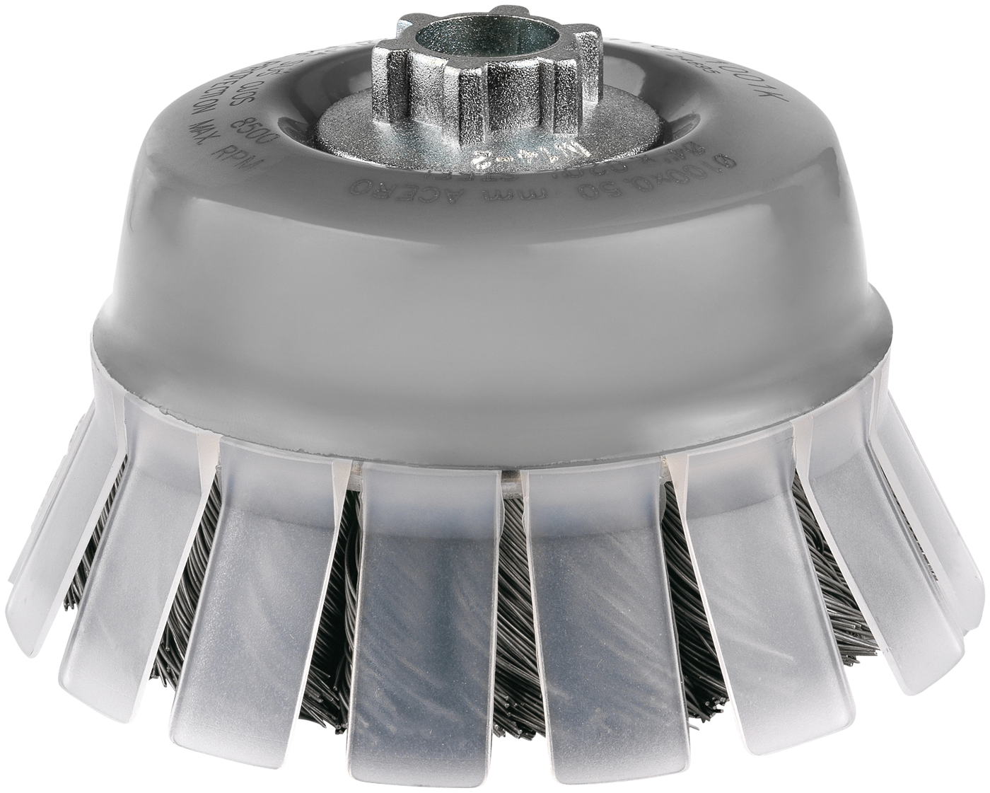 Kopstålbørste lige 6TDZ 100×25×M14-2 S0,5 SHIELD