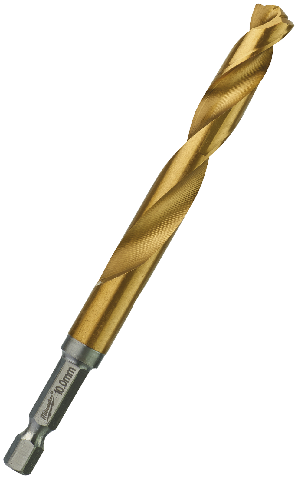 Spiralbor HSS-G TiN 1/4" 6kt skaft 10,0mm pk/5