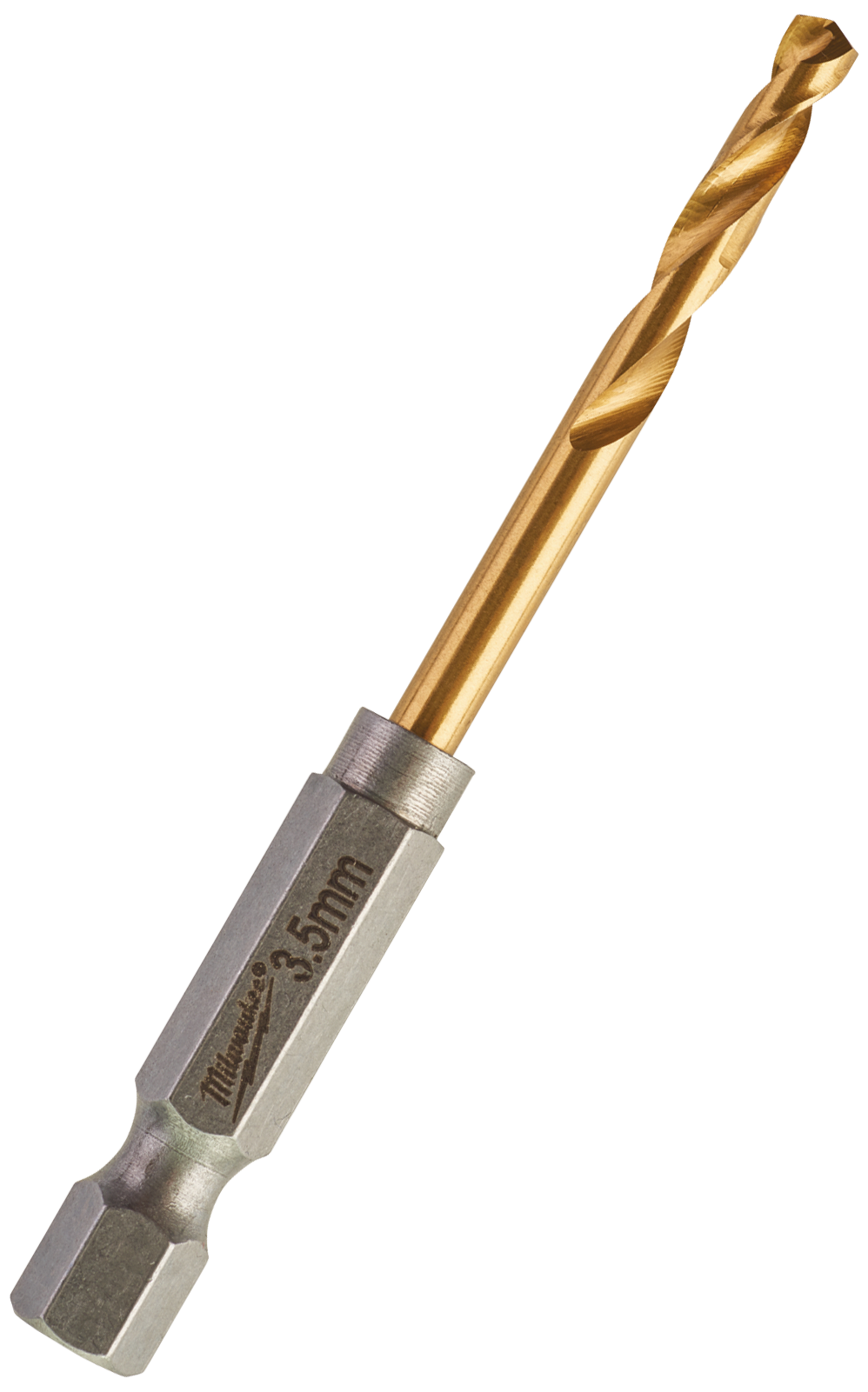 Spiralbor HSS-G TiN 1/4" 6kt skaft 3,5mm pk/10