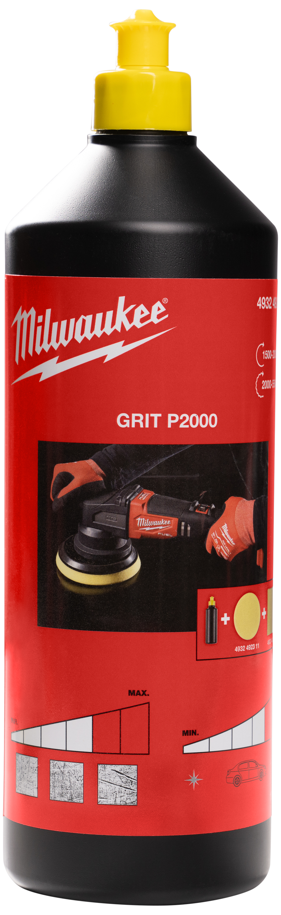 Polérmiddel gul fin P2000 1 ltr