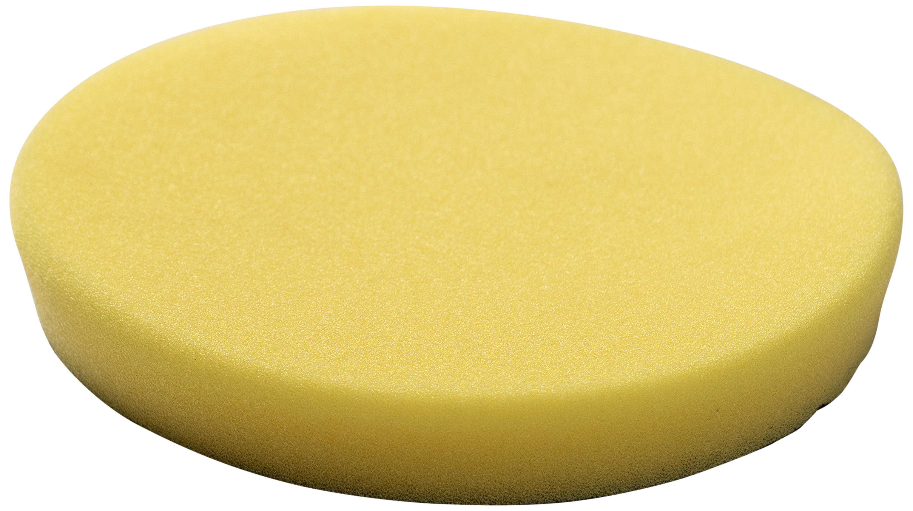 Polérrondel gul fin ø140×20mm, 2stk