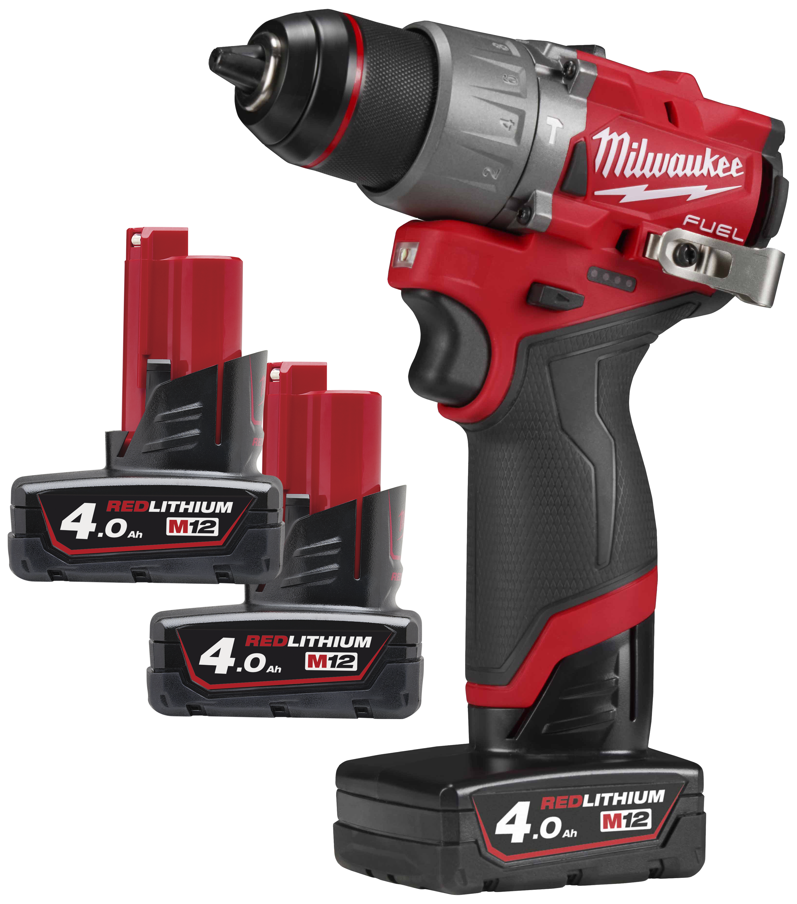 Sampak M12: Slagboremaskine FPD2-402X + batteri B4