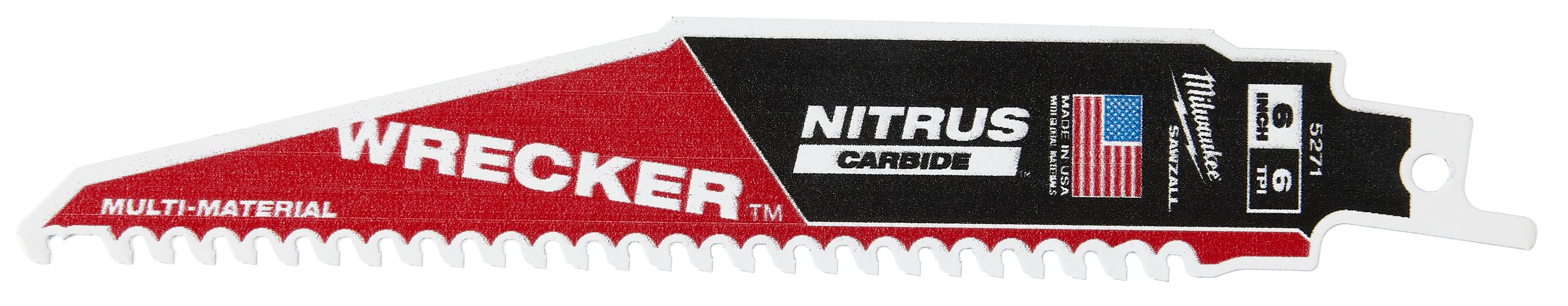 Bajonetsavblad Wrecker NitrusCarbide 150×6tpi