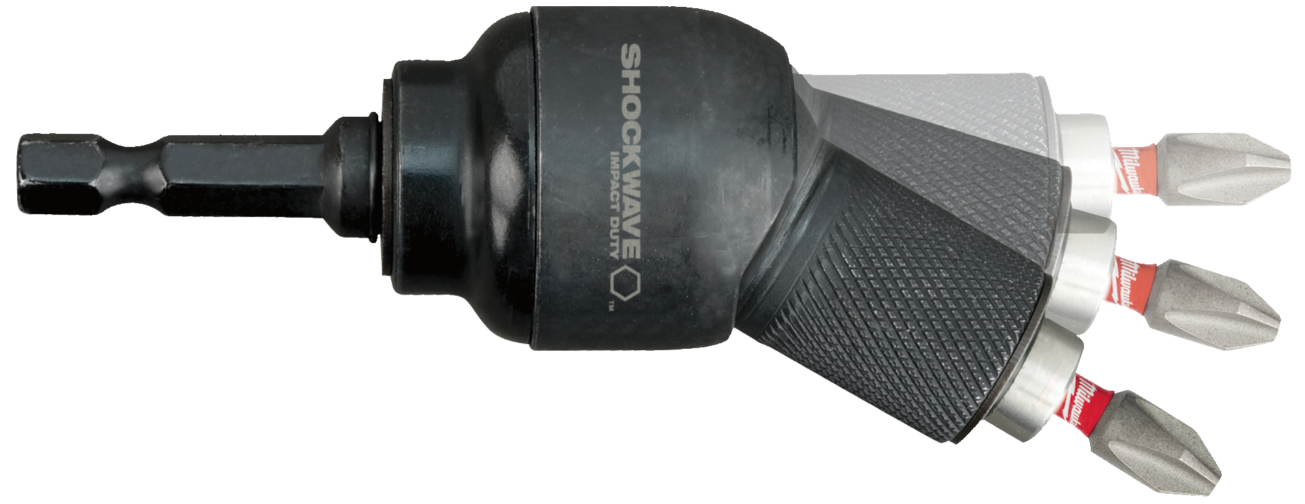 Vinkelskrueforsats Shockwave Knuckle, fleksibel