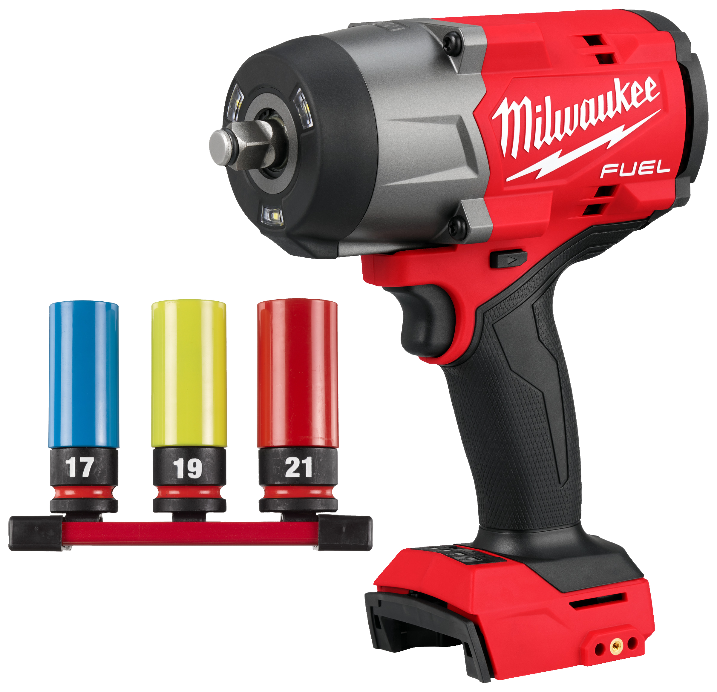 Sampak: Slagnøgle M18 FHIW2F12-0X + slagtopsæt 3st