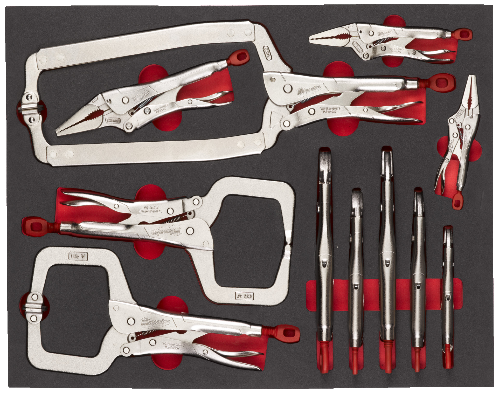 Svejsetænger Torque Lock, sæt 11stk