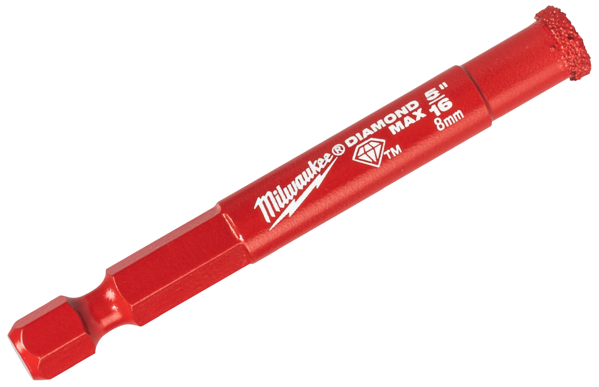 Diamantbor 1/4" 6kt skaft Diamond Max 8mm