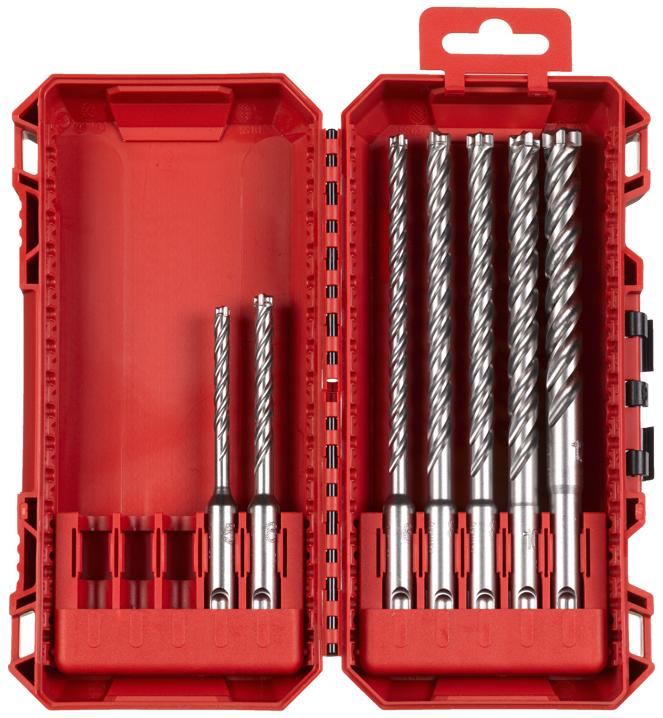 Hammerborsæt SDS+ MX4 5-12mm, 7stk