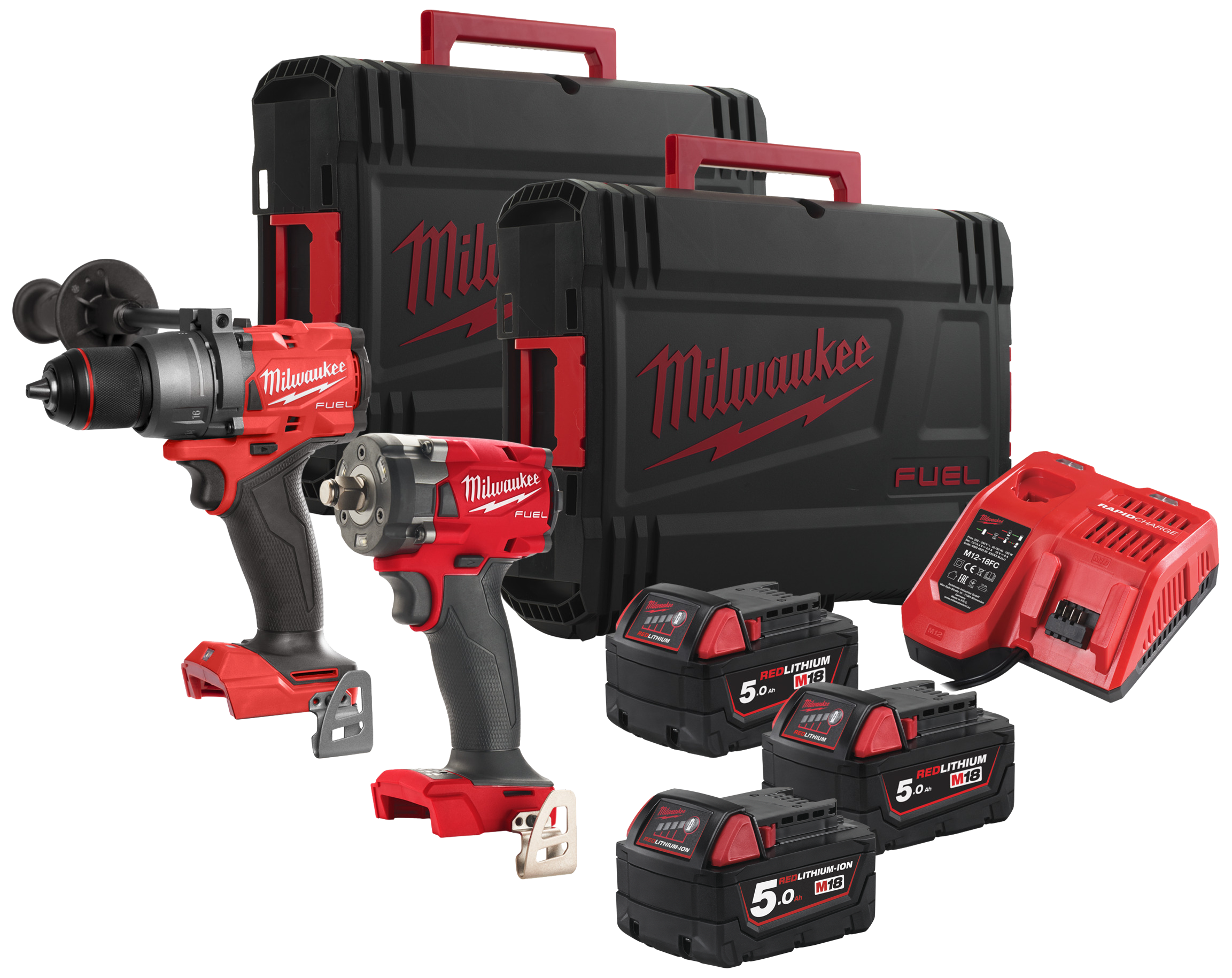 Sampak M18: Powerpack FPP2E3-502X + batteri B5