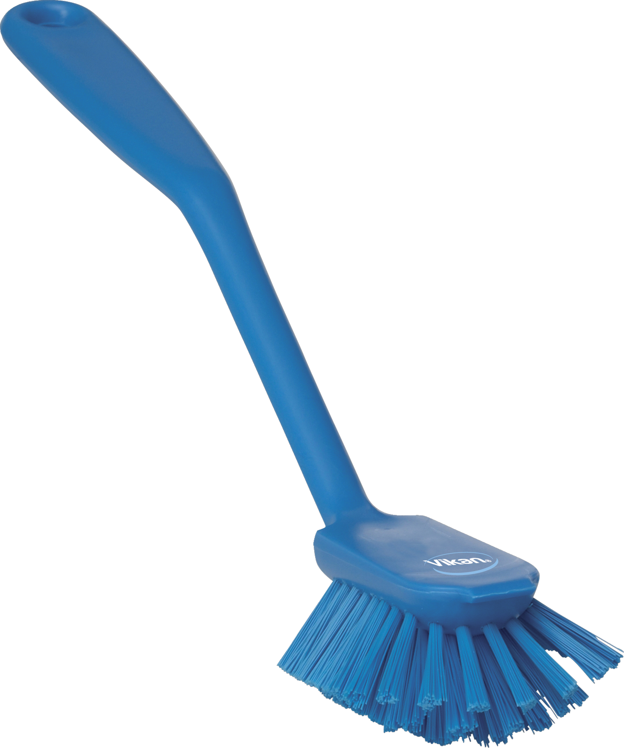 Opvaskebørste m/skrabekant 4237, medium, blå