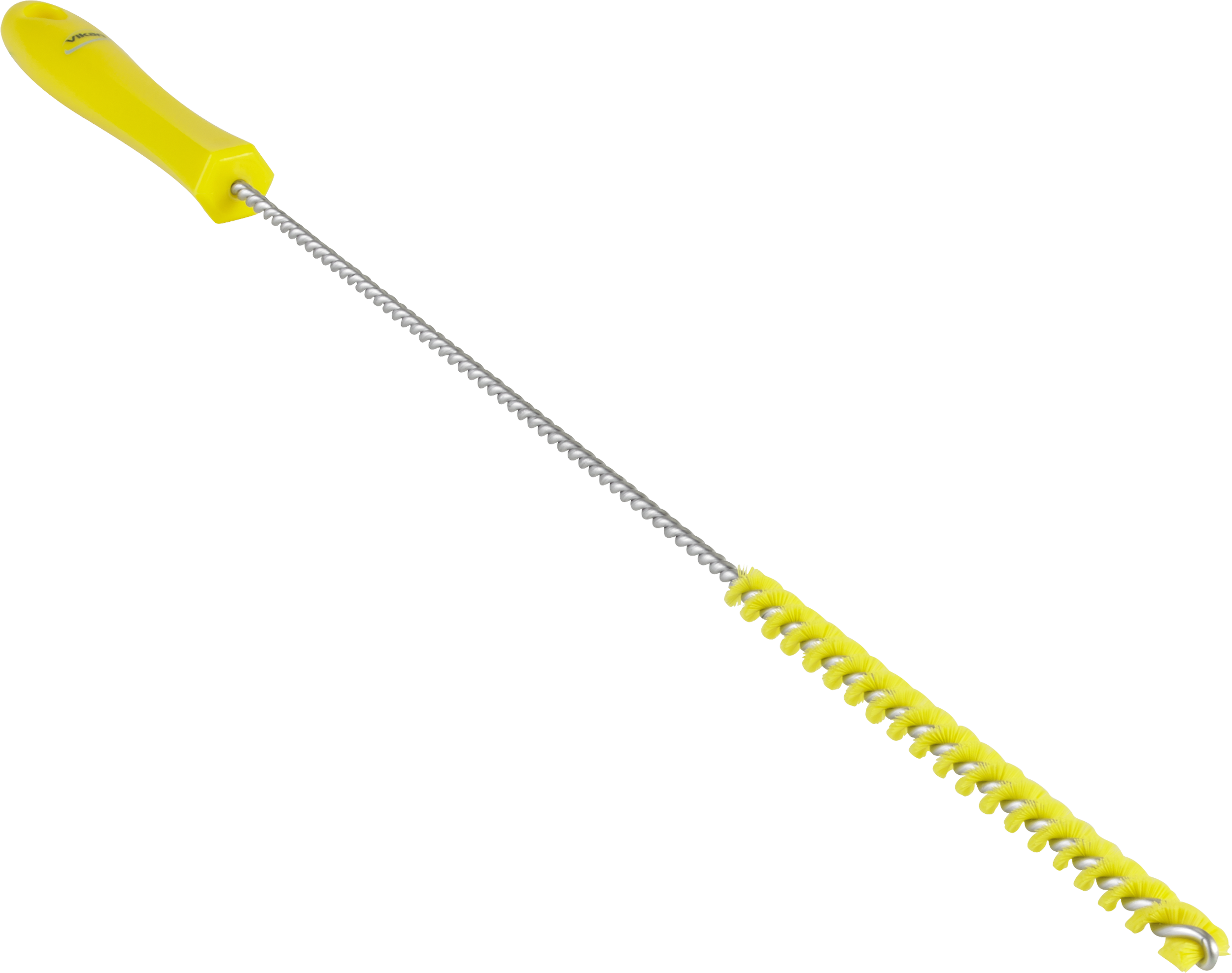 Rørbørste 5375, ø10×500 mm, stiv, gul