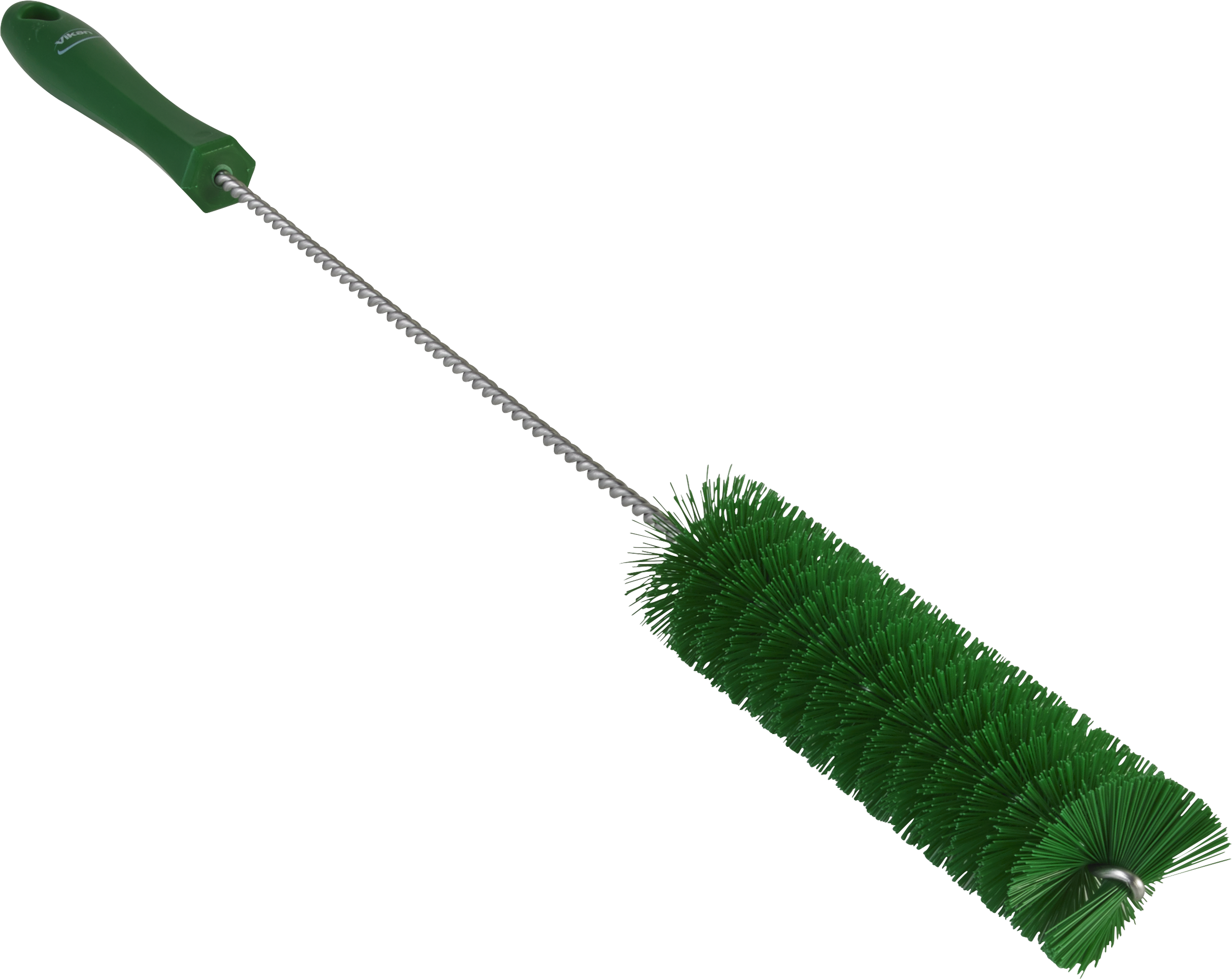 Rørbørste 5378, ø40×500 mm, stiv, grøn