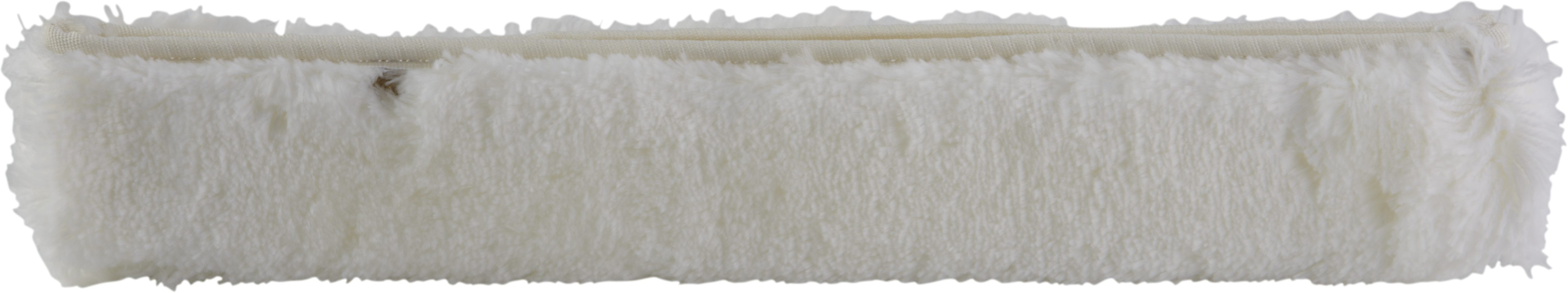 Vaskepels m/microfibre, 400 mm, hvid