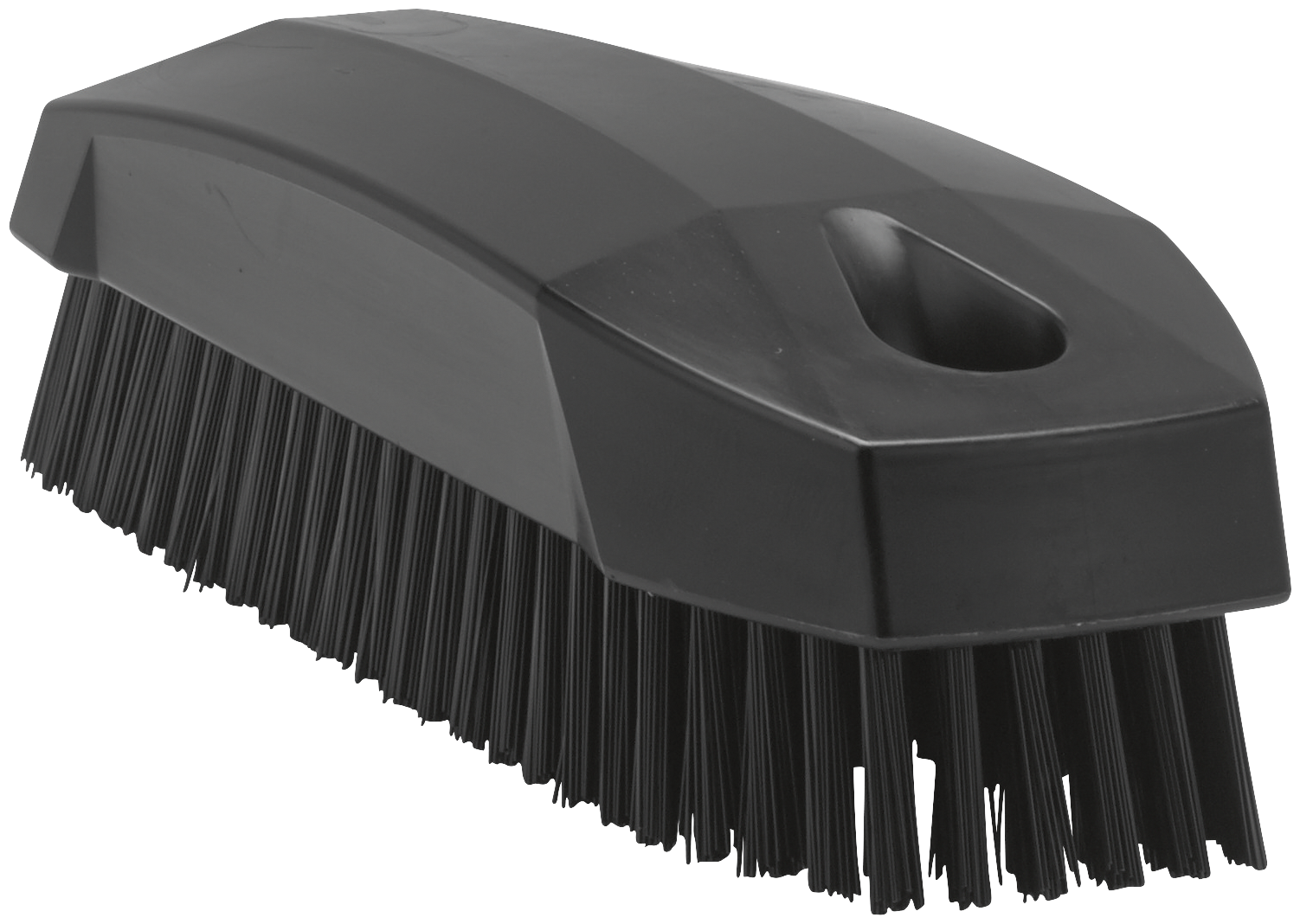 Neglebørste S 6440, 130 mm, stiv, sort