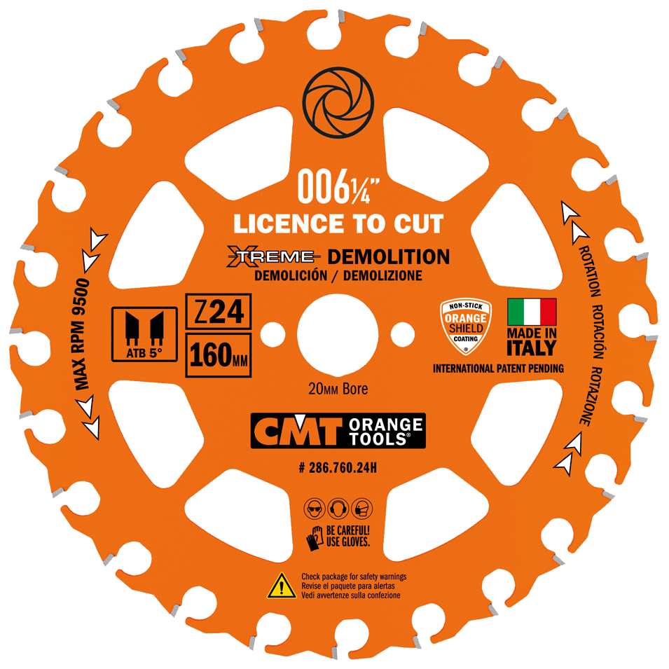 Klinge 160x2,3x20 Z24 Demolition