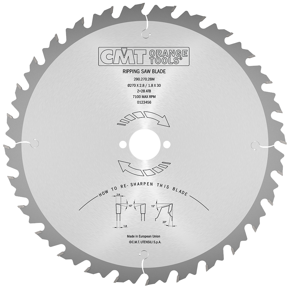Klinge 270x2,8x30 Z28 W