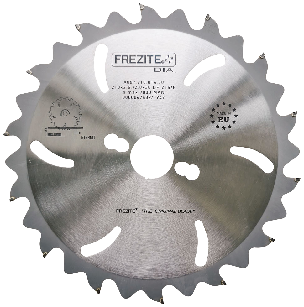 PCD klinge 210x2,6x30 Z14 Eternit