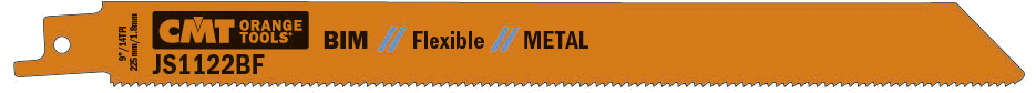 CMT bajonetsavklinge JS1122BF 225mm 14tpi, 20stk