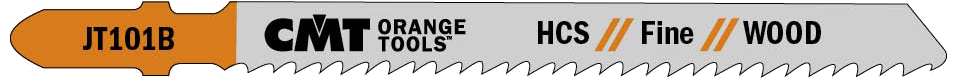 CMT stiksavklinge JT101B 75mm 10tpi, 5stk