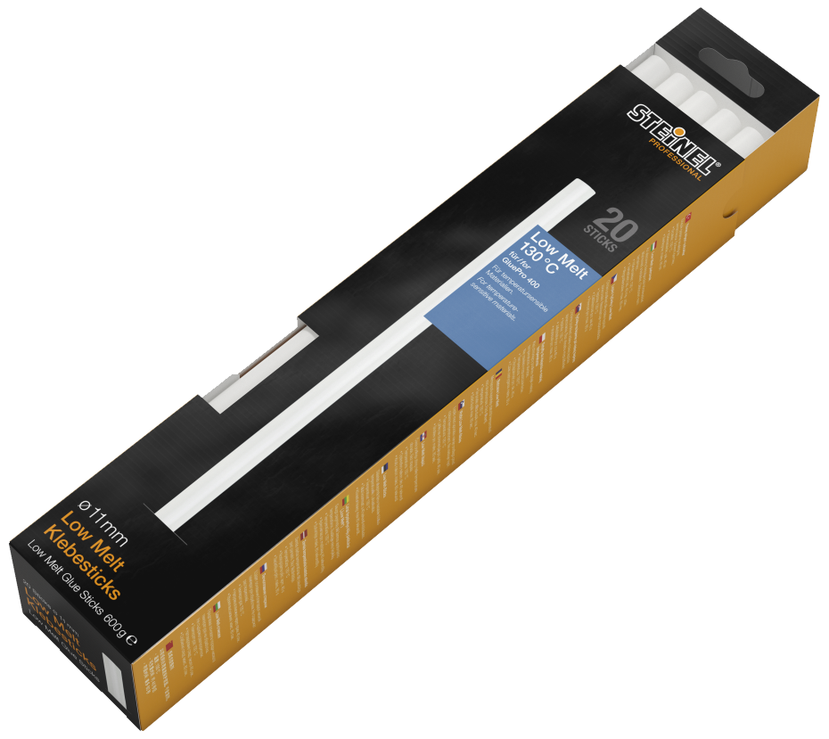 Steinel limstifter ø11×300mm low melt, 20stk