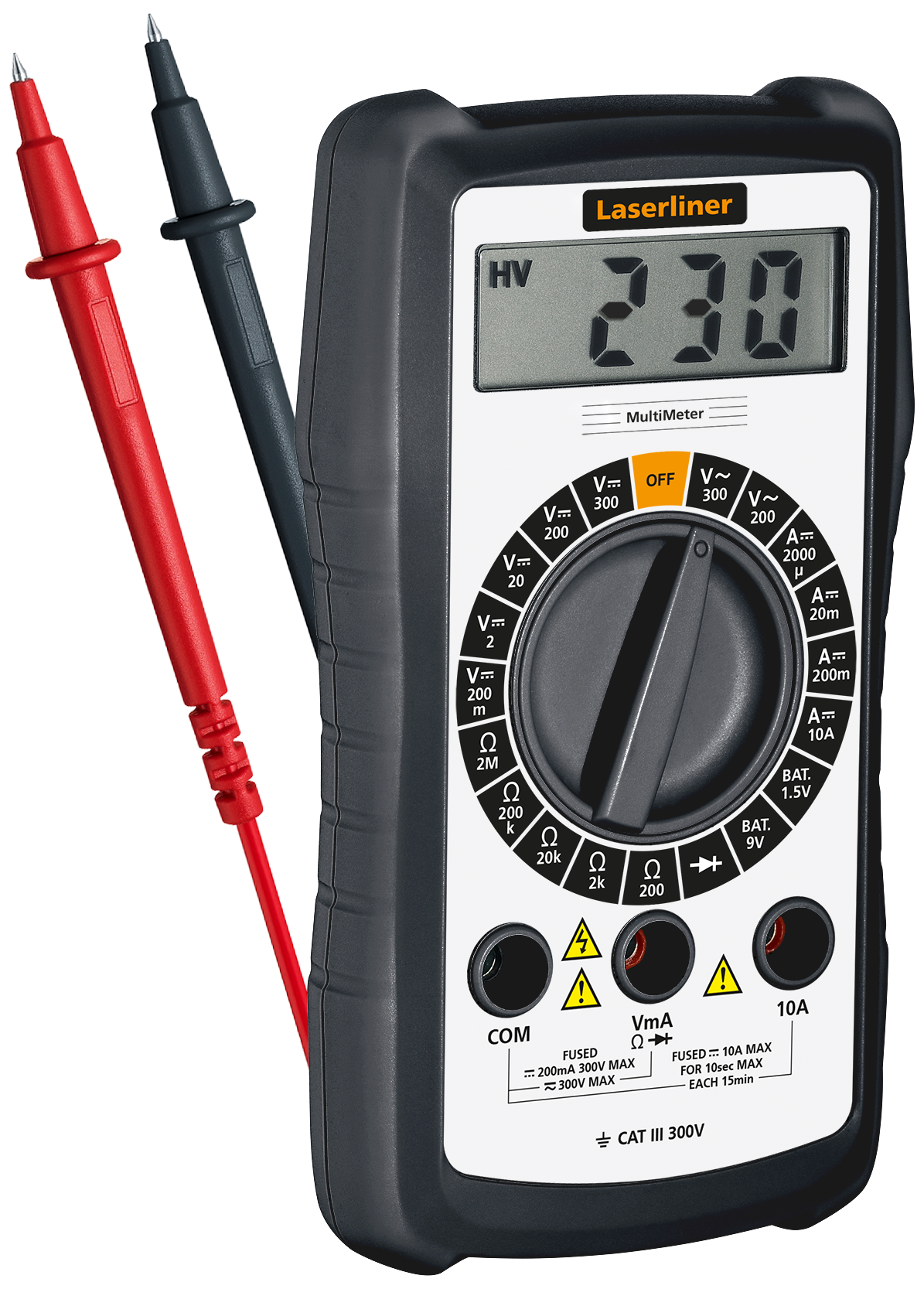 Laserliner MultiMeter universal t/hjem og hobby