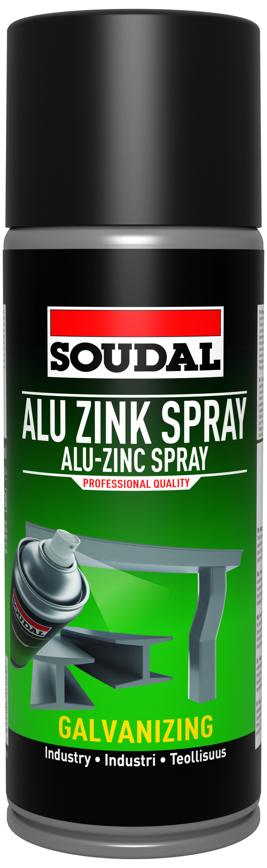 Soudal Alu-Zink Spray koldgalvanisering 400ml