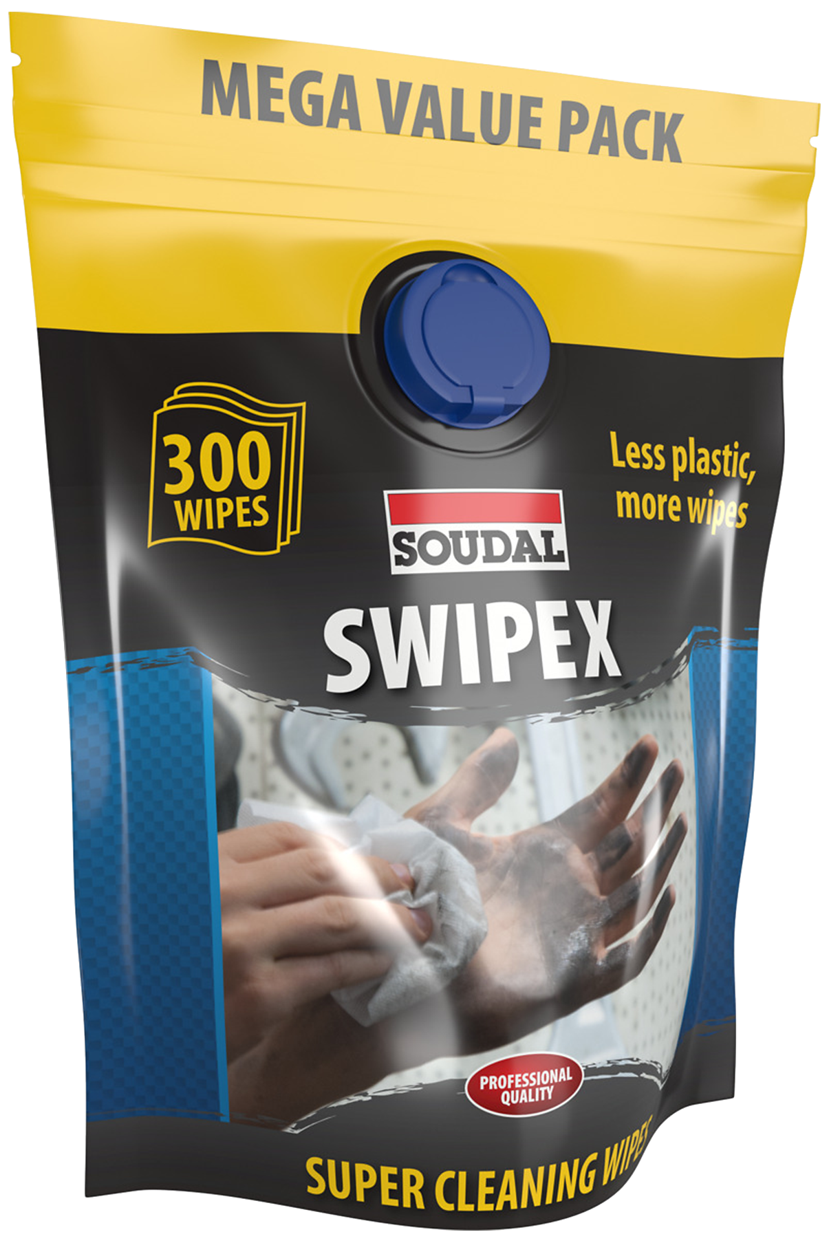 Soudal Swipex renseservietter, valuepack 300stk