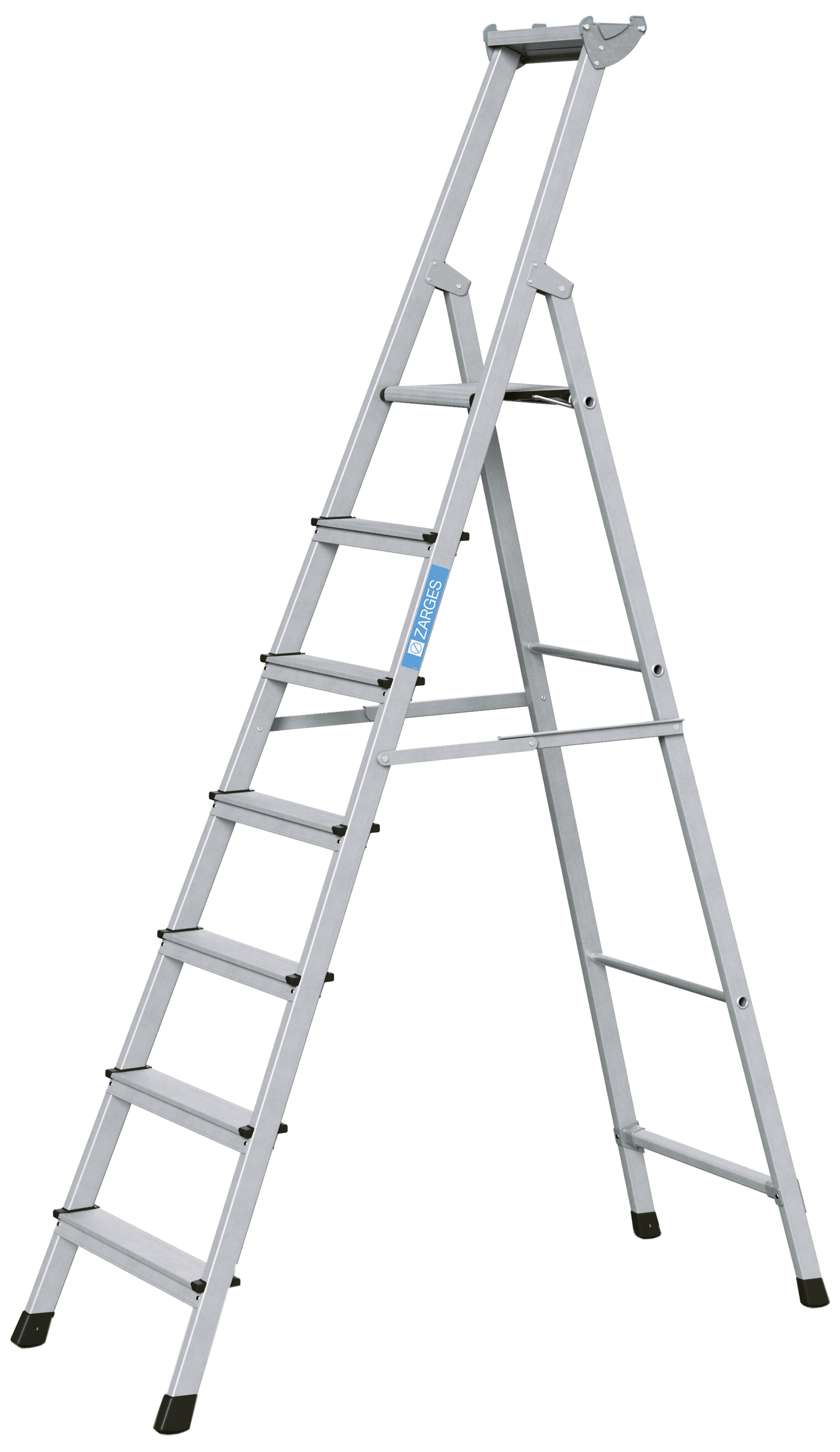Alu-trappestige XLstep S 7 trin 1,75 mtr