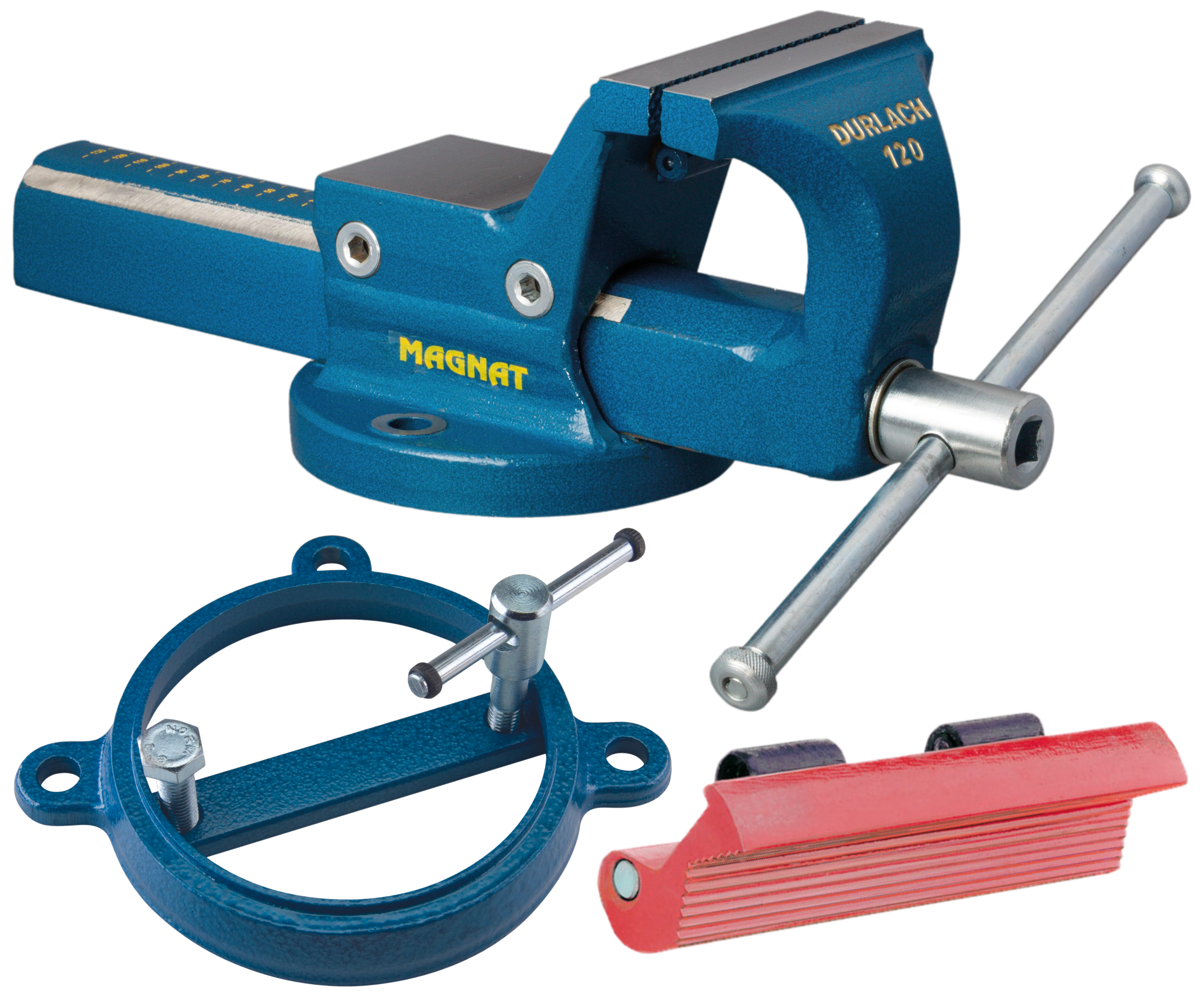 Durlach Magnat 120 skruestik m/drejeskive og bakke