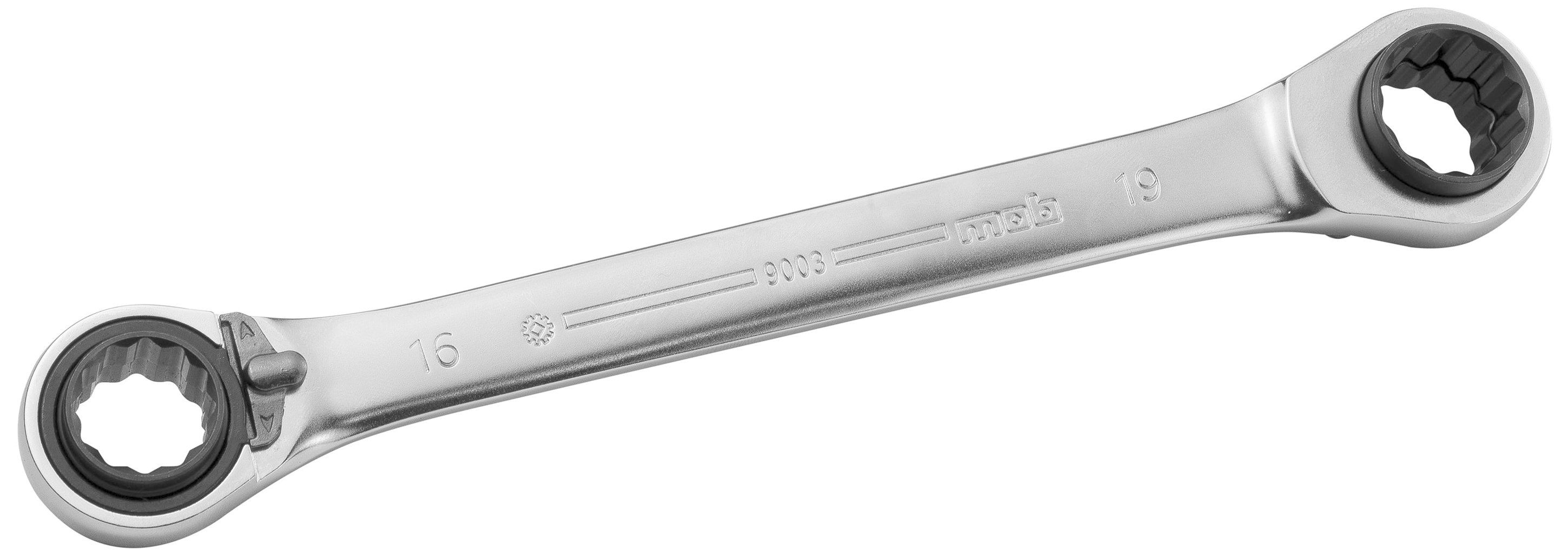 Ring-skraldenøgle 9003 4×4 10/13/17/19mm