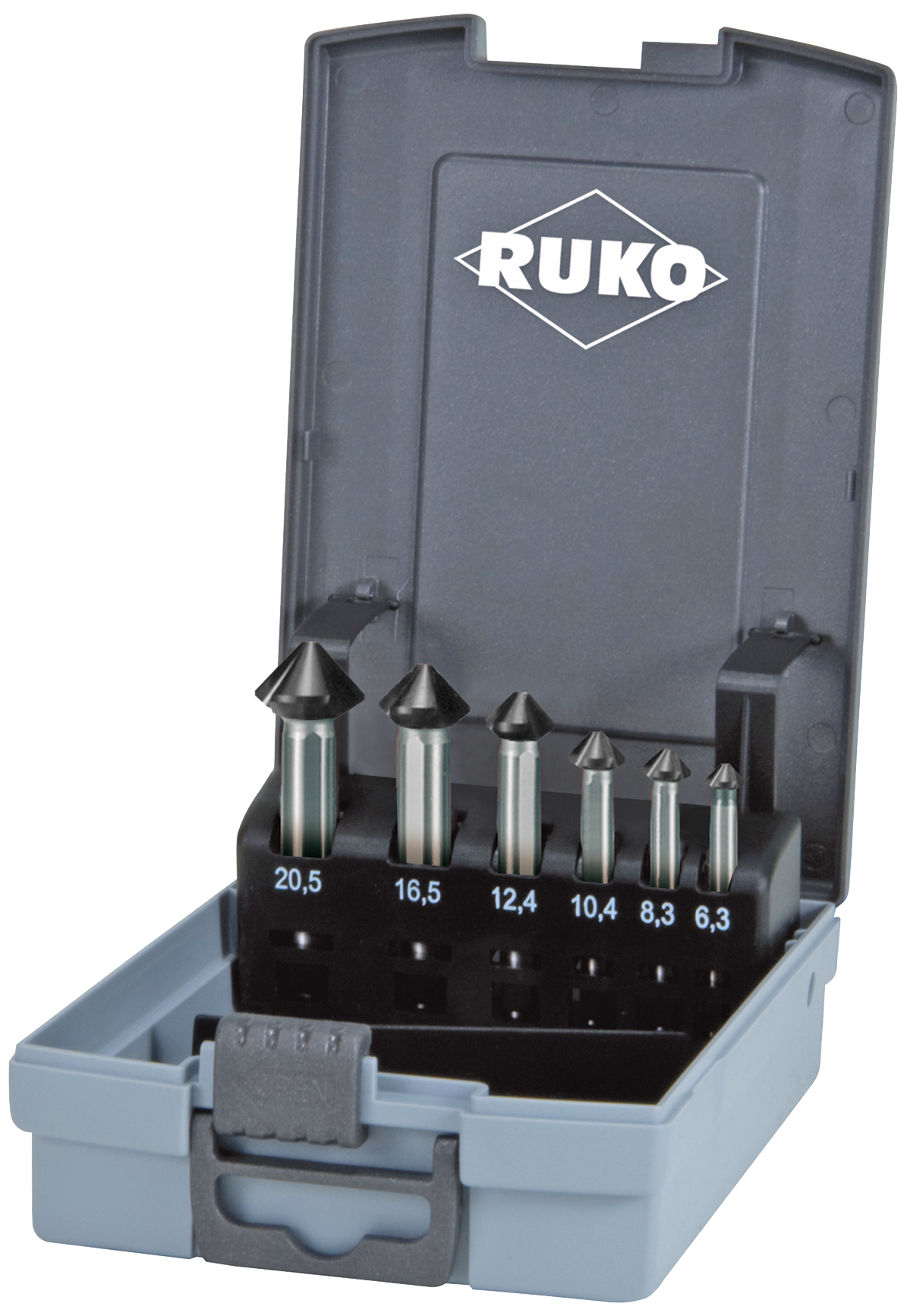 Forsænkersæt Ult.Cut Co5 RUnaTEC 6,3-20,5mm 6stk