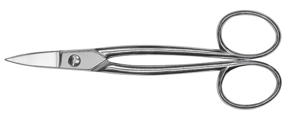 Erdi guldsmedesaks 180 mm lige