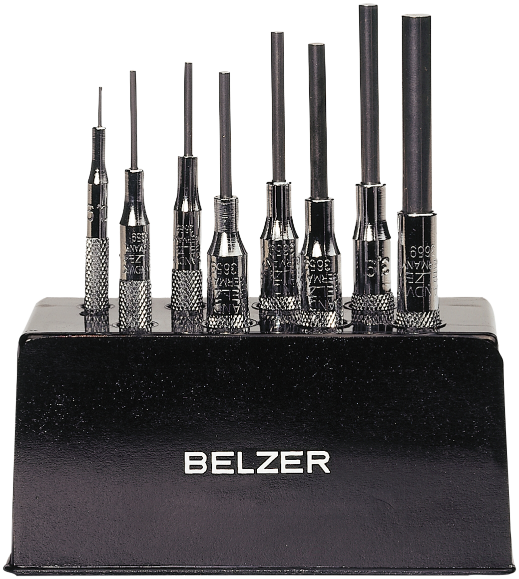 Spliruddriversæt m/føring 8 dele