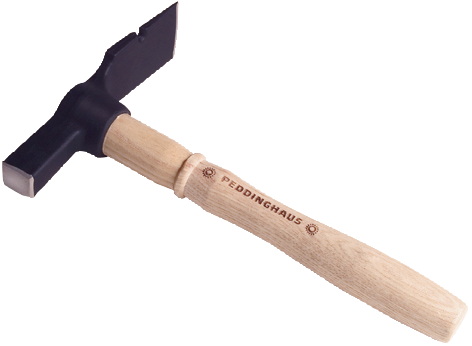 Murerhammer kort pen 550 g sort DK