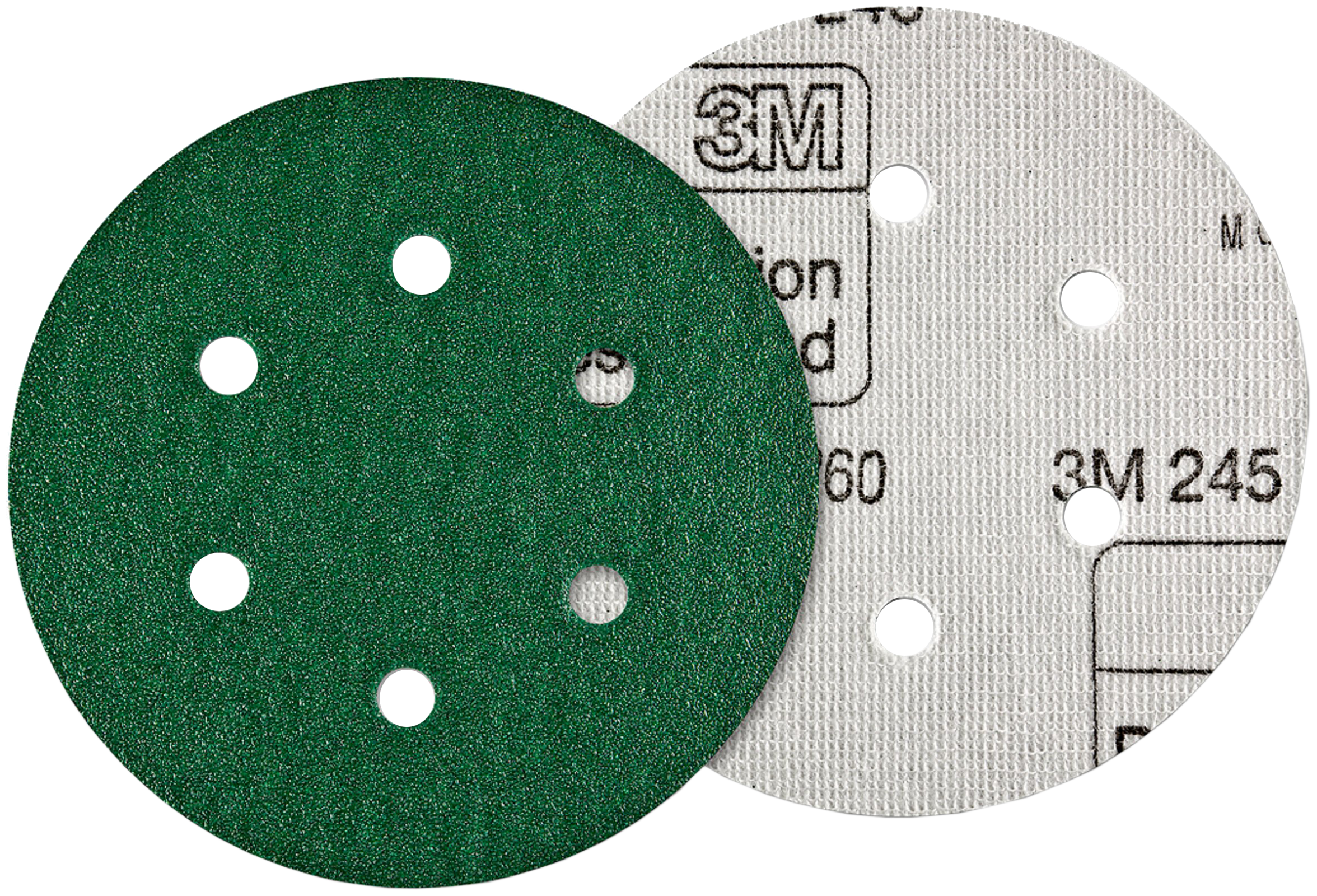 Sliberondel Hookit 245 6 huller P60 150mm