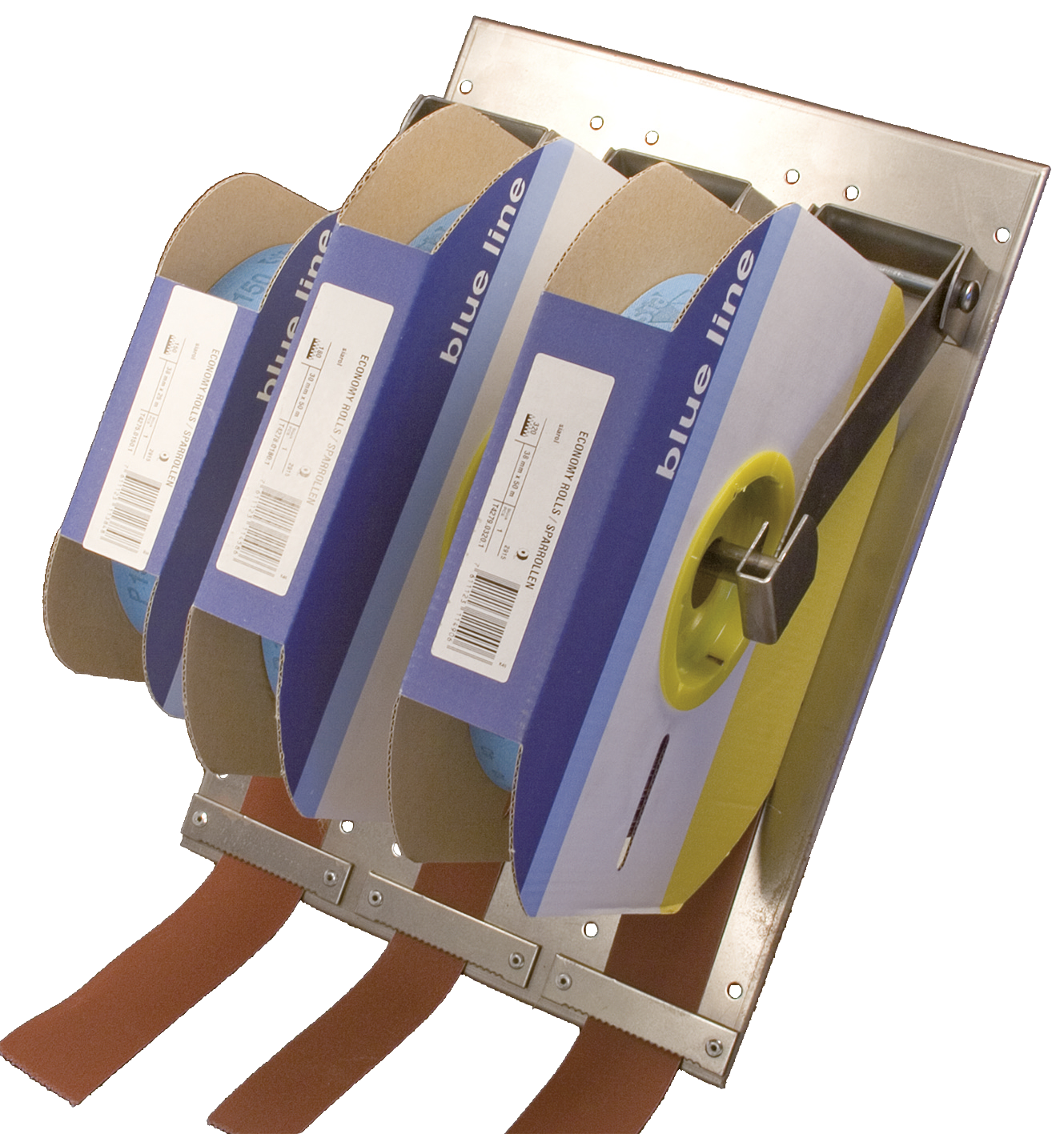 Rulleholder t/smergellærred 3 rl.