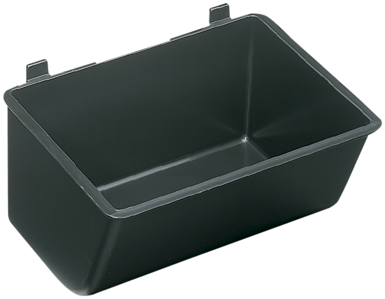 Clip 9 plastbox 58×108×83 sort ps/1