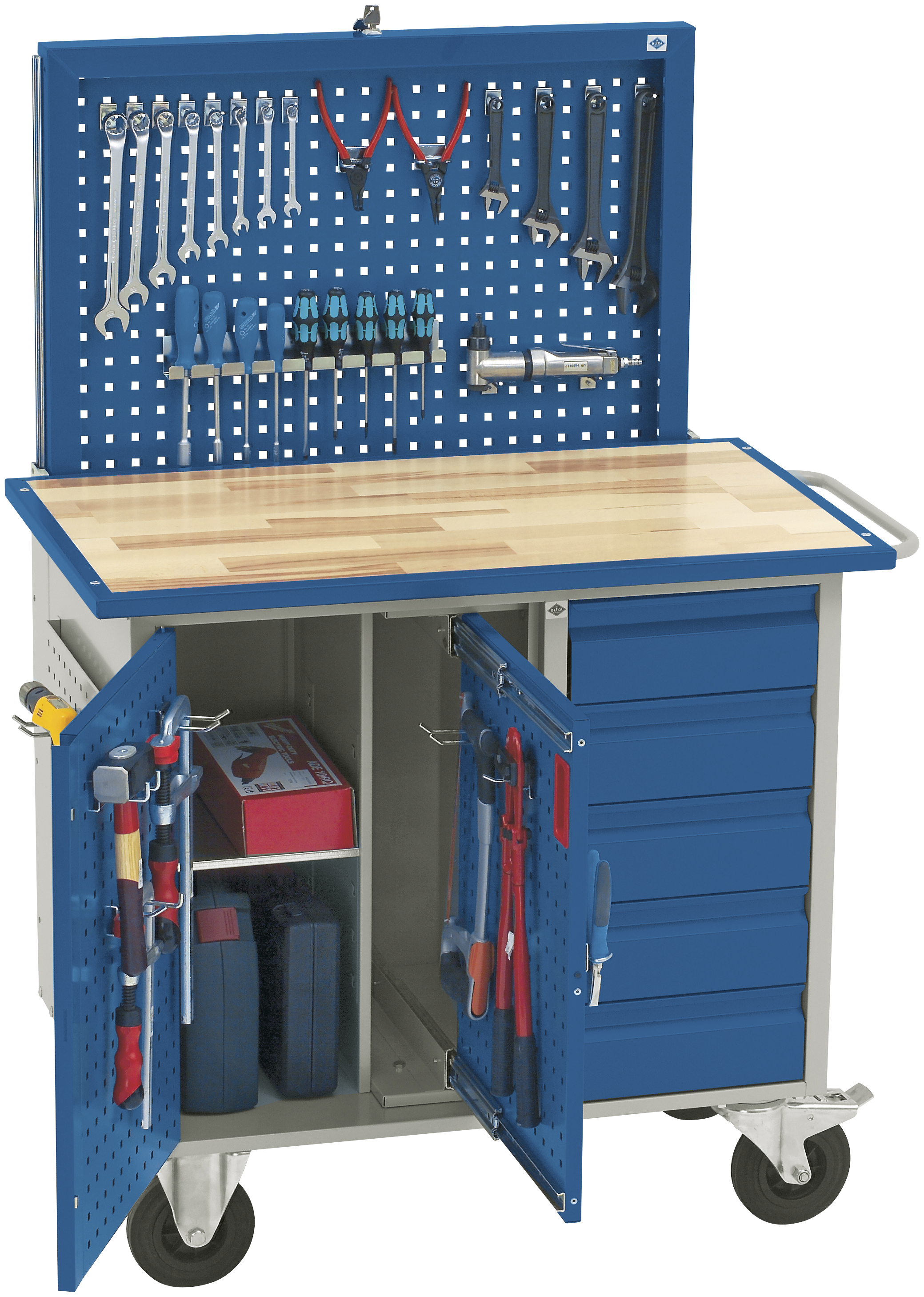 Værkstedsvogn VV-3 med tavler VT-1+VT-3