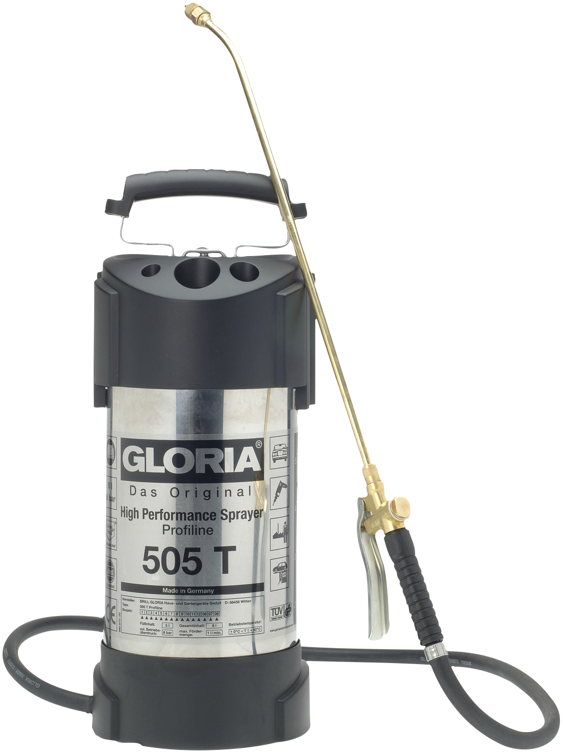 Gloria højtrykssprøjte Profline 505T 5 ltr
