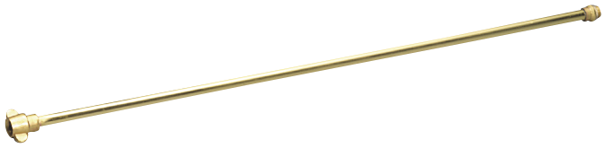 Gloria forlængerrør messing 1 m